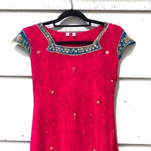 Kids Indian Gharara Top Piece